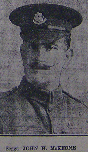 JOHN HENRY McKEONE
