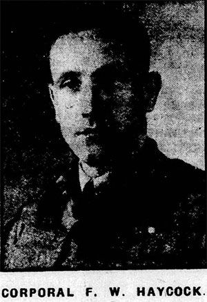 FRANCIS WILLIAM HAYCOCK