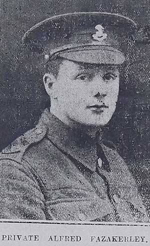 ALFRED EDWARD FAZAKERLEY