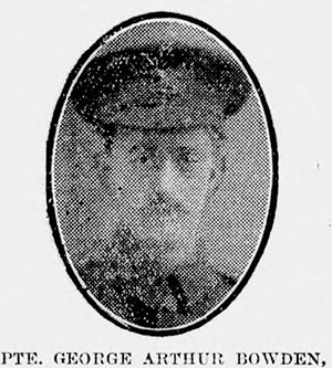 George Arthur BOWDEN