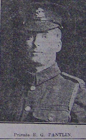 ERNEST GEORGE PANTLIN